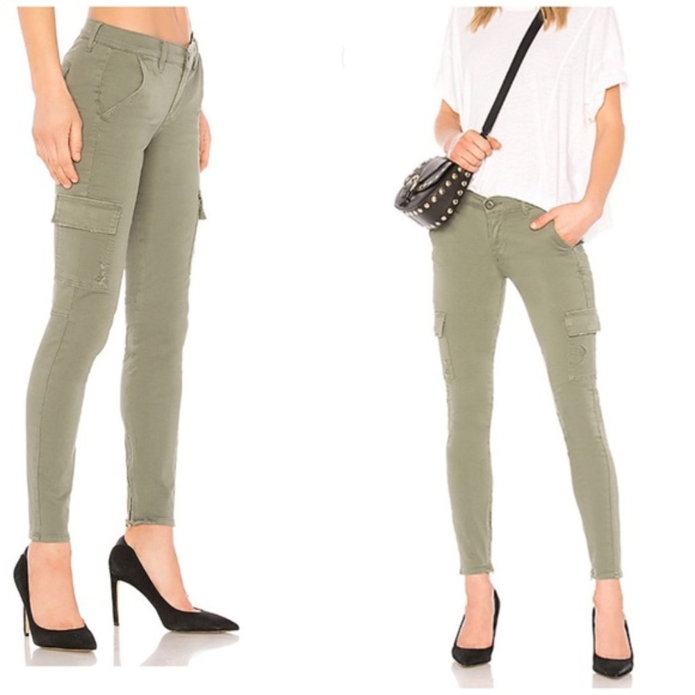 FRAME SERVICE CARGO SKINNY PANTS zip ankle EUC 26